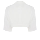 Freya Kısa %100 Keten Ceket