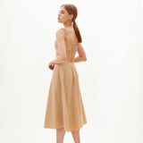 Rosa Lastik Detaylı Elbise