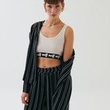 Baby Fıt Logolu Crop-Top