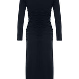 Biyanco Büzgülü Elbise