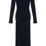 Biyanco Büzgülü Elbise