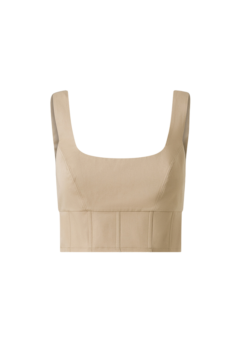 Amélie Bustiyer %100 İnce Organik Koton