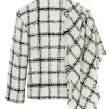 Cloudy Check Chane Ceket