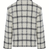 Cloudy Check Chane Ceket