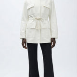 Vega Deri Detaylı Parka