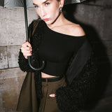 Frove Kısa Çift Taraflı Kaban