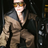 Olive Haki Kapüşonlu Ceket