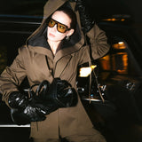 Olive Haki Kapüşonlu Ceket