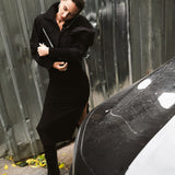 Biyanco Büzgülü Elbise