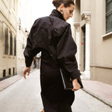 Biyanco Büzgülü Elbise