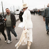 Daisy Pileli Kadife Pantolon