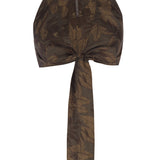 Pam Çapraz Bağlamalı Bluz