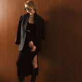 Bellana Omuz Açık Elbise