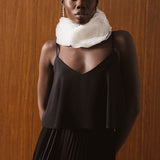 Mona Plise Midi Elbise