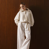 Vega Geniş Dokuma Pantolon