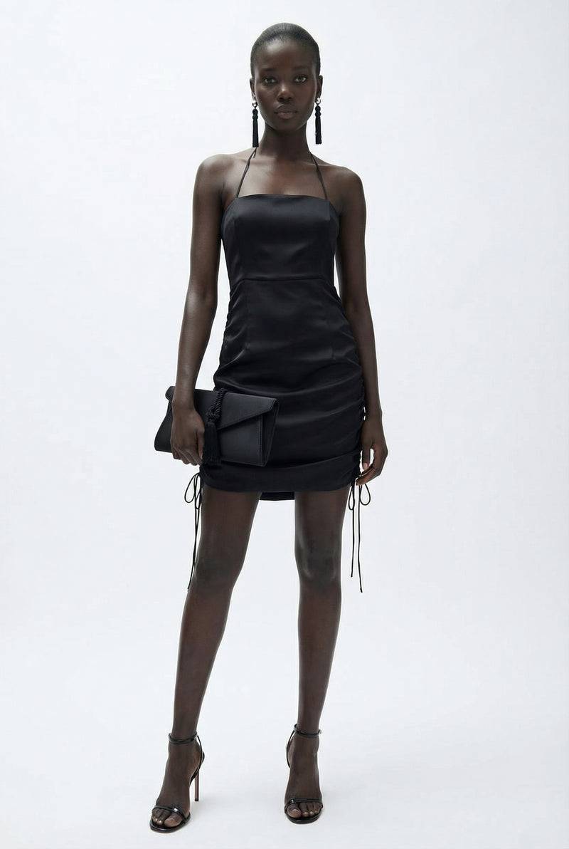 Kelly Büzgülü Elbise