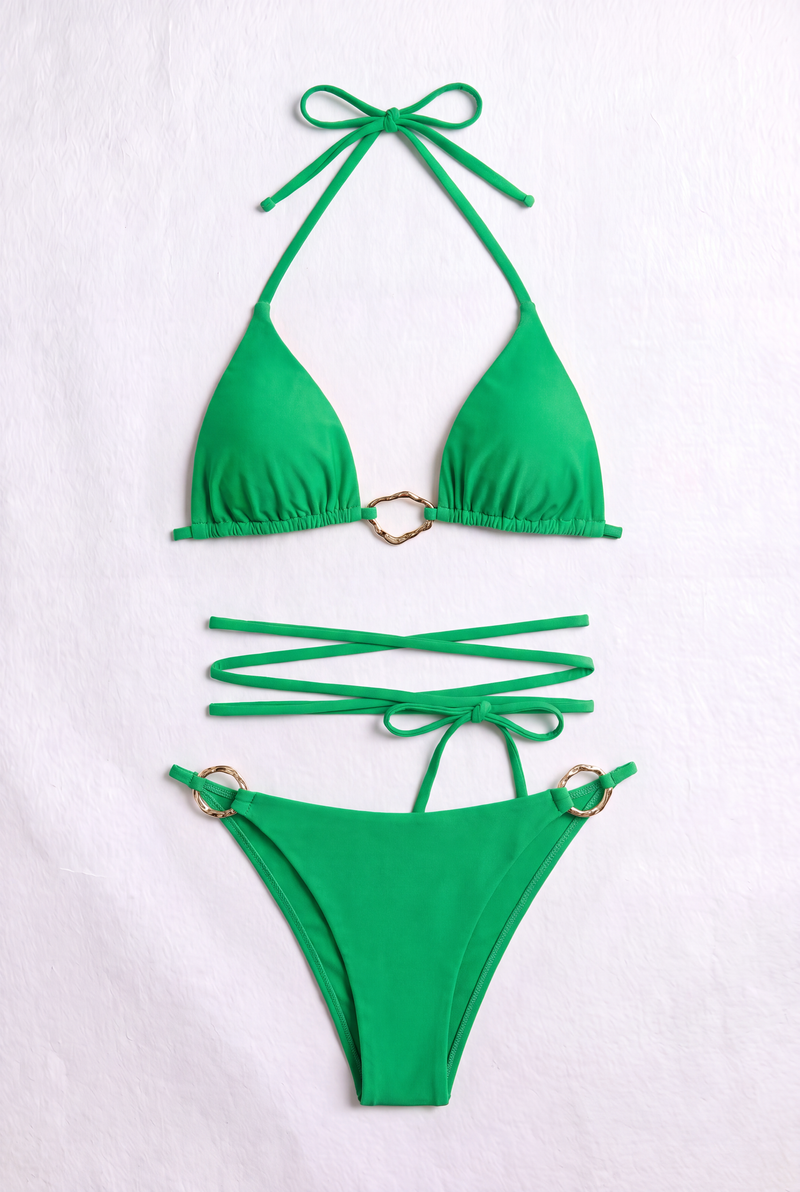 Alara Bağlamalı Bikini Takımı