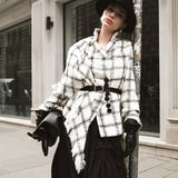 Cloudy Check Chane Ceket