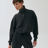 Karin Fermuarlı Sweatshirt