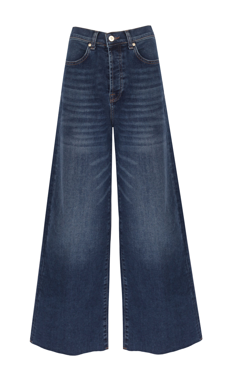 Alice Geniş Paça Kot Pantolon,